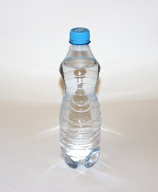 Mineral water bottle- Water clock