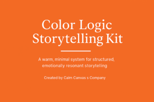 Cover design for color logic storytelling kit